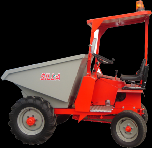 Mini Dumper Silla 800 NT/SN, Capacitate max 1200 l, Capacitate de incarcare 1500 kg, Motor Hatz 1D81