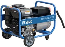 Generator curent SDMO Phoenix 7000T + kit roti
