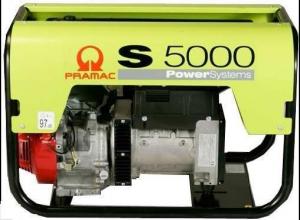Generator PRAMAC S5000 +CONN +AVR +DPP 5KVA benzina AM1EOF