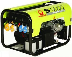 Generator PRAMAC S8000 +CONN +AVR +DPP 7KVA benzina GM1EOF