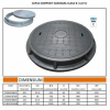 CAPAC COMPOZIT CAROSABIL ROTUND CLASA B ( 12,5 t) 610 B 125