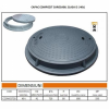 CAPAC COMPOZIT CAROSABIL ROTUND 805 CLASA D( 40t) (garnitura , sistem inchidere )