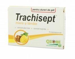 Trachisept Miere si Lamaie x 16 comprimate