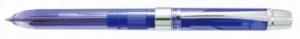 Pix multifunctional PENAC Ele-001, doua culori creion mecanic 0.5mm - transparent albastru