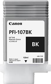 Cartus cerneala PFI-107BK negru Canon 130ml