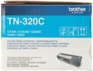 Cartus toner TN-320C cyan Brother 1500 pagini