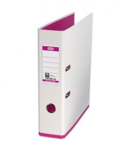 Biblioraft A4, plastifiat PP/PP, 80 mm, ELBA MyColour - alb/alb/roz