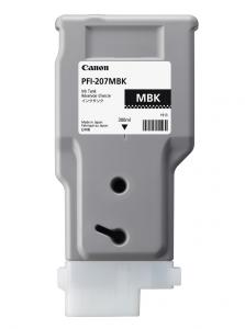 Cartus cerneala PFI-207MBK negru mat Canon 300ml