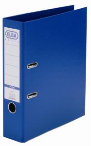 Biblioraft albastru A4 plastifiat PP/PP interior-exterior 80mm ELBA Smart Pro