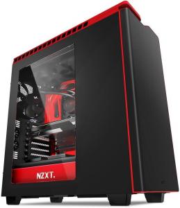 Carcasa NZXT H440 New Edition Matte Black Red