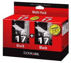 Lexmark 80D2954 (17) cartus cerneala negru pachet dublu