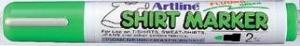 T-Shirt marker ARTLINE, corp plastic, varf rotund 2.0mm - verde fluorescent