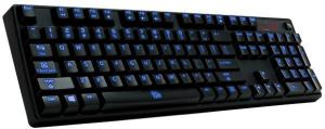 Tastatura Thermaltake Tt eSPORTS POSEIDON Z Switch iluminata albastru USB