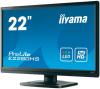 Monitor LED TN Iiyama Prolite E2280HS 21.5&quot; Full HD DVI HDMI VGA boxe integrate negru