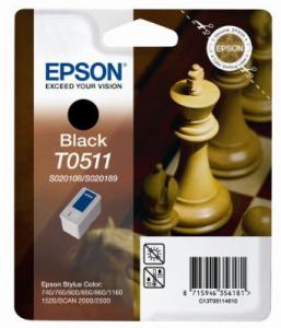 Epson C13T05114010 (T0511) cartus cerneala negru 24ml