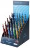 Display schneider loox, 30 pixuri - culori asortate - scriere albastra