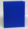 Caiet mecanic A4 2 inele 25mm coperti carton plastifiat PVC rigide AURORA albastru