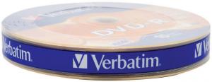 DVD-R Verbatim 4.7GB 16x Matt Silver bulk 10 bucati