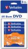 Dvd-r 8cm verbatim 1.4gb 4x hardcoat carcasa 3 bucati