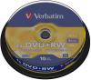 DVDplusRW Verbatim 4.7GB 4x spindle 10 bucati