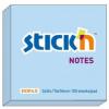 Notes autoadeziv 76 x 76 mm, 100 file, Stick&quot;n - albastru pastel