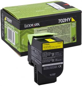 Cartus toner return program 70C2HY0 (702HY) galben Lexmark 3000 pagini