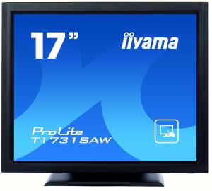 Monitor touchscreen LCD TN Iiyama T1731SAW-B1 17&quot; DVI VGA boxe negru
