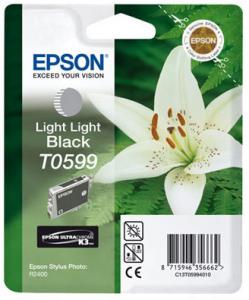 Epson C13T05994010 (T0599) cartus cerneala negru foarte deschis 13ml