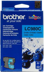 Brother LC980C cartus cerneala cyan 260 pagini