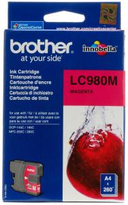Brother LC980M cartus cerneala magenta 260 pagini