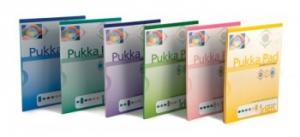 Blocnotes A4, 50 file, 80g/mp, hartie verde inchis, coperti carton, PUKKA Colour - dictando