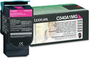 Cartus toner return program C540A1MG magenta Lexmark 1000 pagini