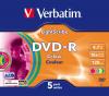 Dvd-r verbatim 4.7gb 16x lightscribe color