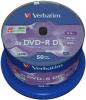 DVDplusR Verbatim 8.5GB 8x spindle 50 bucati
