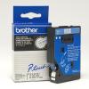 Banda laminata Brother TC-293 5m/9mm albastru/alb