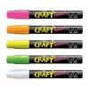 Marker craft amos mc5pov-n 5 culori pe set, neon