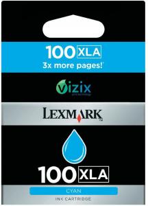 Lexmark 14N1093 (100XLA) cartus cerneala cyan 600 pagini