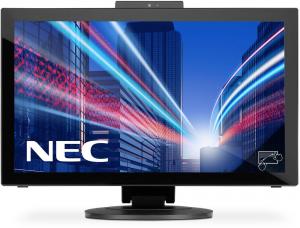 Monitor touch LED IPS NEC MultiSync E232WMT 23&quot; Full HD DVI HDMI VGA webcam boxe negru