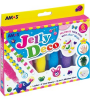 Set creatie amos jd10p jelly deco 6 culori pe set