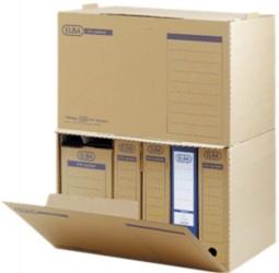 Container pentru cutii de arhivare si bibliorafturi, kraft 350 x 492 x 319 mm, ELBA Tric