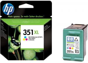 HP CB338EE (351XL) cartus cerneala tricolor 14ml, 580 pagini