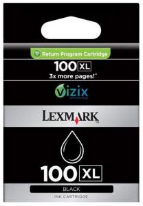 Lexmark 14N0848 (100XL) cartus cerneala pachet dublu return program negru 2 x 510 pagini