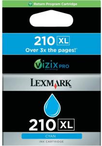 Lexmark 14L0175E (210XL) cartus cerneala return program cyan 1600 pagini