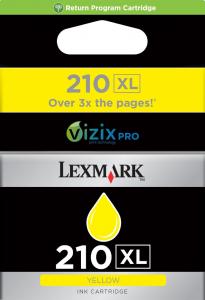 Lexmark 14L0177E (210XL) cartus cerneala return program galben 1600 pagini