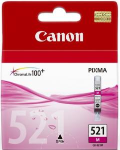 Canon CLI-521M cartus cerneala magenta 9ml, 470 pagini