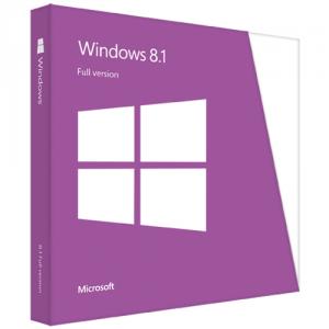 Sistem de operare Microsoft Windows 8.1, 32-bit / 64-bit, FPP retail DVD, romana