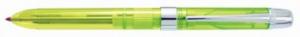 Pix multifunctional PENAC Ele-001, 2 culori creion mecanic 0,5mm 2 radiere mine 0,5 mm - galben