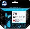 HP CE017A (771) cap de imprimare negru mat si rosu cromat