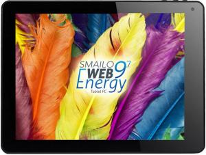 Tableta Smailo Web Energy 9.7, ARM Cortex A9 1.5GHz, 1GB RAM, 8GB, Android 4.1