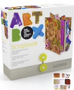 Cutie cu articole creative ALPINO ArtBox Scrapbook